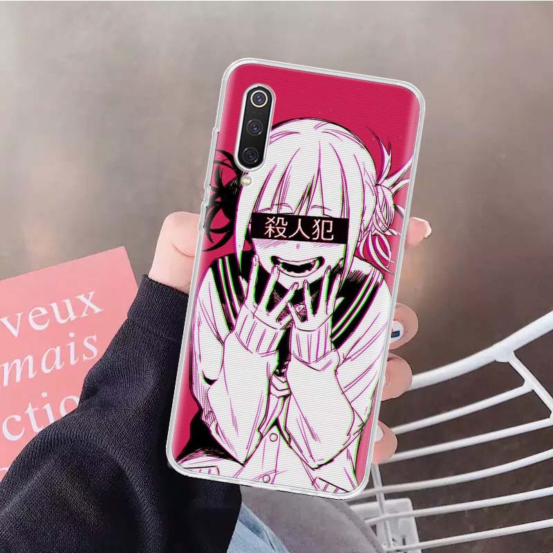 LEWD Sad Girl Japanese Anime Soft Cover Phone Case For Xiaomi Poco X3 Nfc M3 F3 F1 Mi Note 10 Pro 11 Lite 11i 8 9 9T 10T CC9 A3