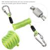 Stainless Steel Buckle Portable Camera Diving     Spring Rope Fishing Missed Line