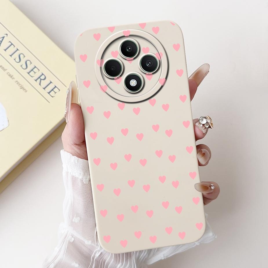 Für Oppo Reno12 F 4G Hülle CPH2687 Neue Luxus Candy Lackierte Abdeckung Stoßfeste Handyhülle Für Oppo Reno 12F Reno12 FS 5G Weiche Hülle