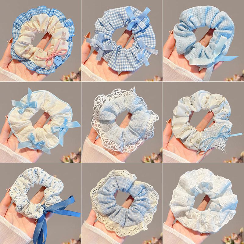 Waldspitzen-Blumen-Haargummi & Haarband - Elegante Dutt- & Haarschmuck-Accessoires für Damen