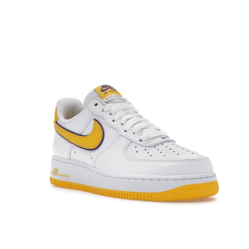 Nike Kobe Bryant x Air Force 1 Low Retro QS Lakers Home Men Sneakers Yellow White Varsity-Maize FZ1151-100
