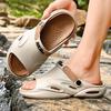 Summer New Men's Sandals Slippers EVA Comfortable Soft Soled Slippers Men's Indoor and Outdoor Sandals Beach Walking Shoes