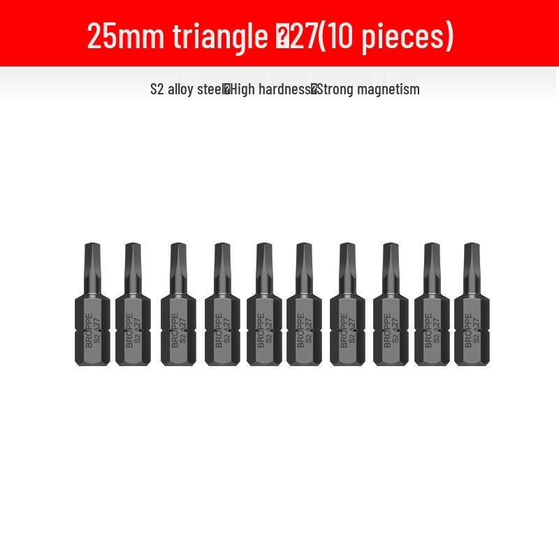 Compact Electric Screwdriver Bit Set: Phillips, Slotted, Torx, Hex, Strong Magnetic Power Drill, S2 Magnetic Bits.