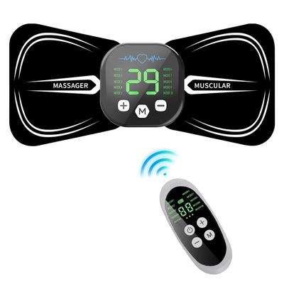 Nackenmassagegerät Körpermassage EMS Elektrischer Cervical-Massage-Patch Niederfrequenter Impuls Muskelstimulator-Pads Schmerzlinderung Entspannung