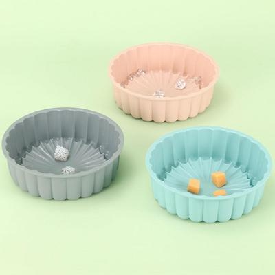 20/26CM Silikonowa Forma do Ciasta Charlotte Nieprzywierająca Forma do Chleba i Flanu Wielofunkcyjna Forma do Pieczenia Biszkoptu do Pieczenia Kuchennego