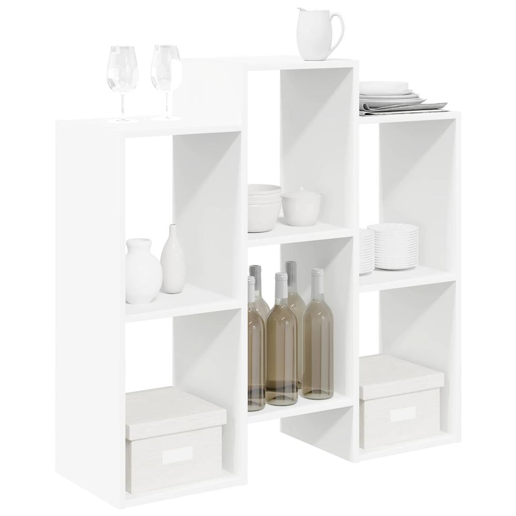 Sideboard In White 90 X 30 X 90 Cm