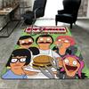 Bob's Burgers Rug Floor Mat for Living Room or Bedroom Soft and Comfortable Carpet a Gift for Birthday and Holiday.