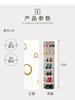 Rotate Open Metal Shoe Rack Creative Round Land Type Shoes Cabinet Storage Living Room Furniture Decor Porch Cabinet Home Decor