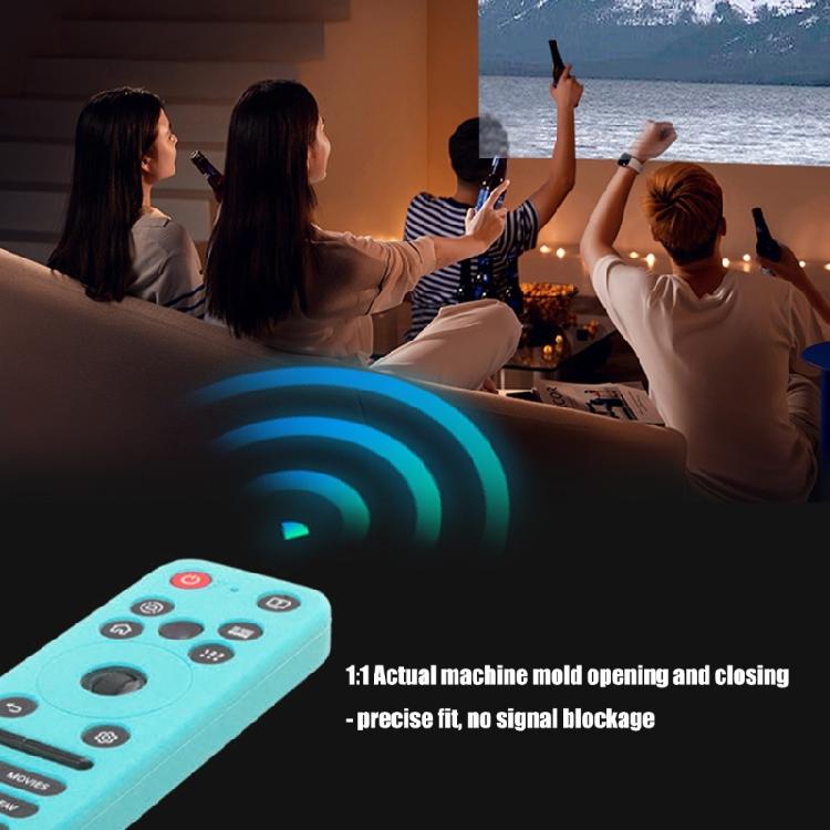 Reinforced Silicone Protective Case for MR25GA Remotes Precise Button Access Drop Protections Technology