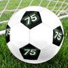 1PC Green Number Seventyfive Soccer Ball Size 5 Football Machine Sewn Indoor/Outdoor Universal Football W108