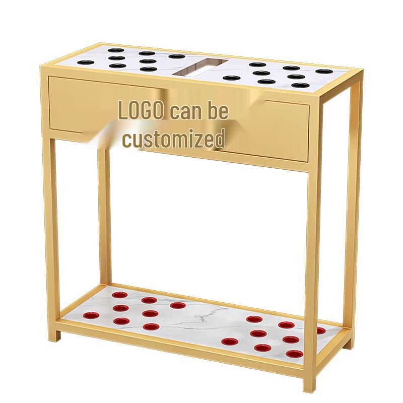 Floor-Standing Billiard Cue Rack Cabinet