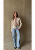2024 Winter European & American Plaid Lace-up Cardigan Women's Knit Top