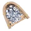 Factory Direct Sale Crystal Clear Rhinestones Flatback Oval Shape Acrylic Sew Beads DIY for Garments Shoes & Decorations