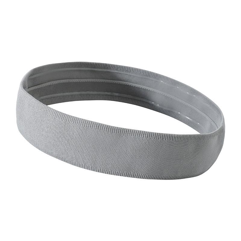 Unisex Sweat-Absorbing Embroidered Headband for Sports, Running, Fitness, and Yoga