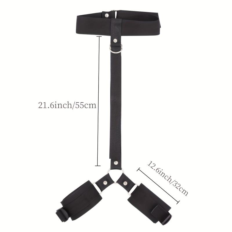 1pc Women's Binding Anti-back Handcuffs Alternative Flirting Ribbon Neck Handcuffs Handcuffs Strap