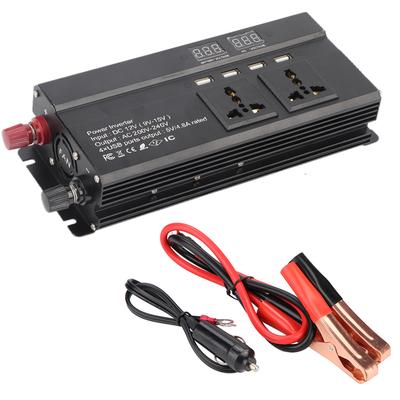 DC 12V To  1200W   3000W Auto Voltage Transformer Inverter Converter Car Charge