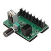 6Pin Power Interface Fan Splitter Controller Hub DC 12V Fan Speed Controller Mining Machines