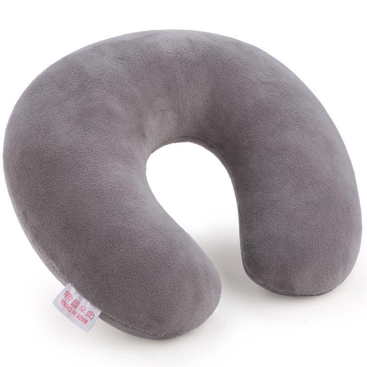 

Plain Color U-Shaped Travel & Office Neck Pillow Cushion 28*30 cm Support Customization