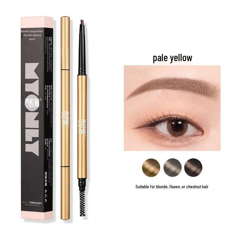 Maiolee Little Gold Dual-Ended Ultra-Fine Smudge-Proof Eyebrow Pencil