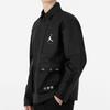 Jordan SS22 Utility Sports Jacket With Turn-Down Collar Men Outerwear Black DJ0243-010