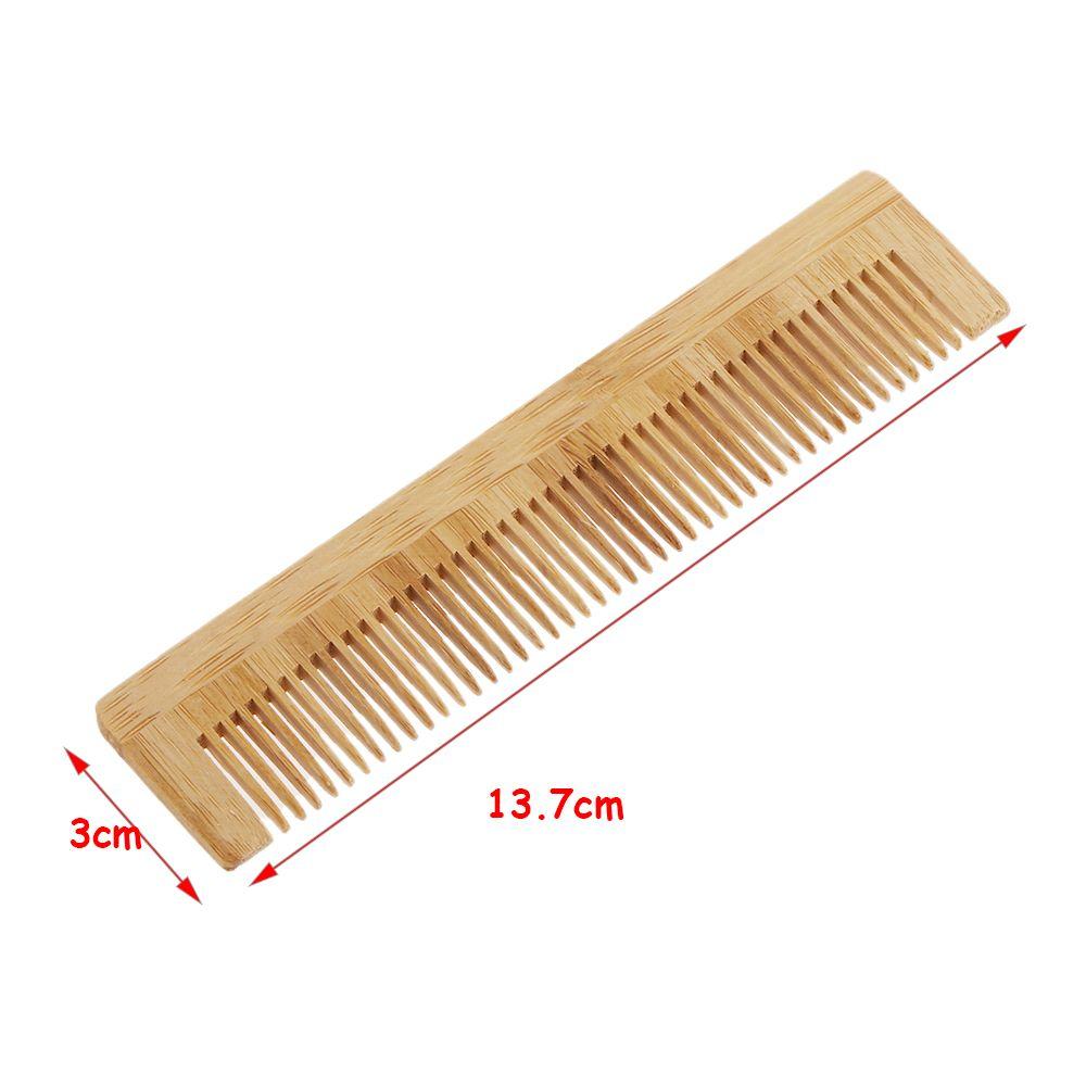 Massager Pocket Anti Static Hairdressing Tool Hair Comb Bamboo Hairstyle