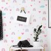 4pcs Pvc Wall Stickers Rainbow Stars Love Self-adhesive Wall Decals For Girls Boys Bedroom Nursery Wall Decor