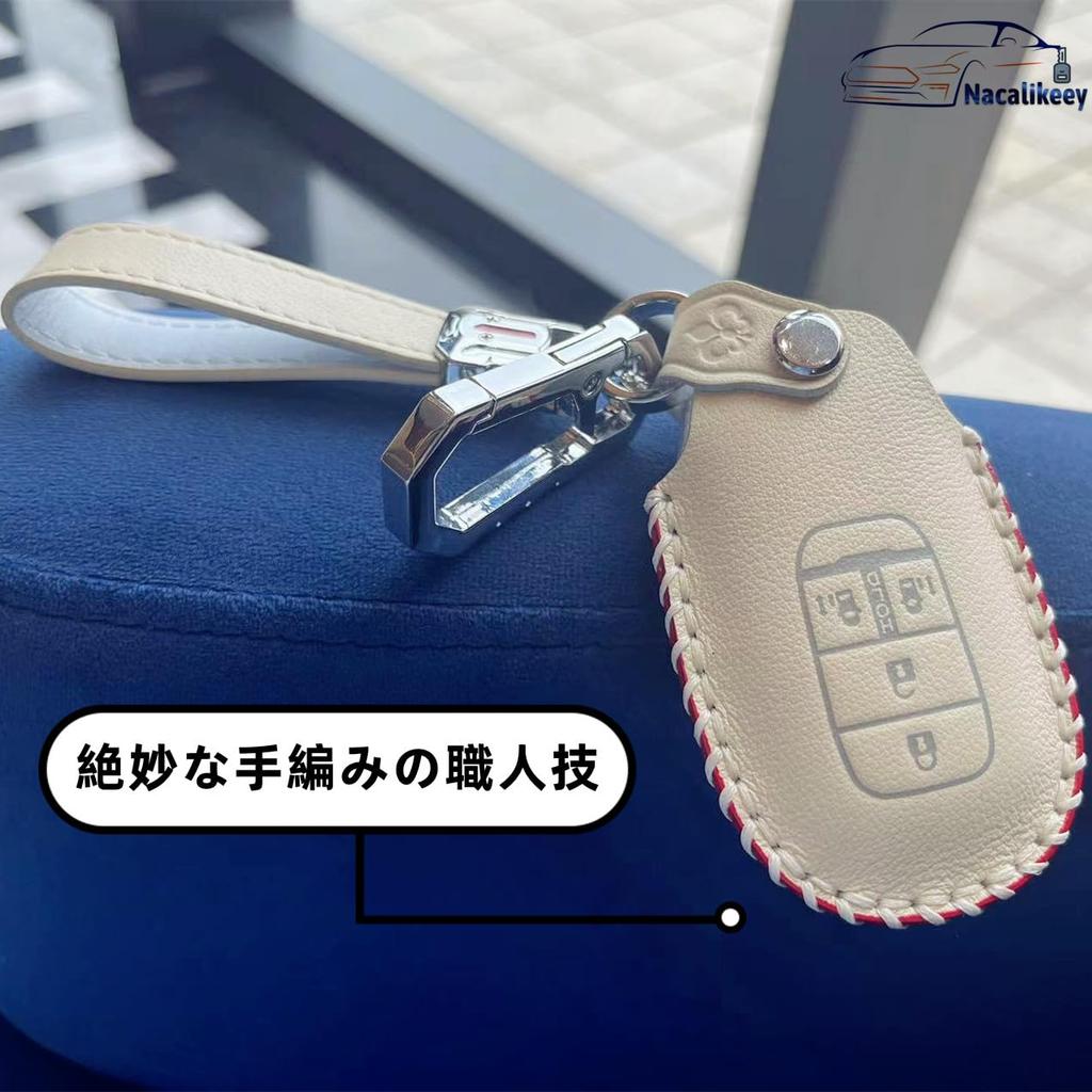 [Nacalikeey] Key Case Compatible N-BOX Custom JF5 JF6 Leather Nbox New Step Wagon Key