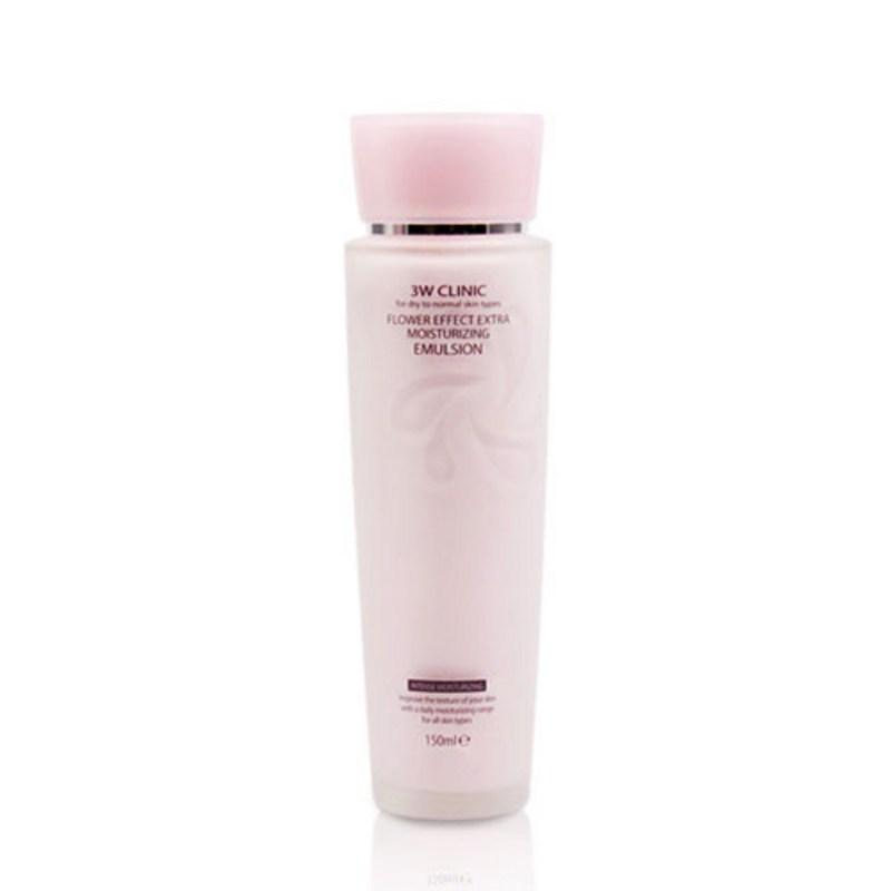 3WCLINIC Flower Effect Ultra-Moisturizing Emulsion, 1 Pcs, 150ml