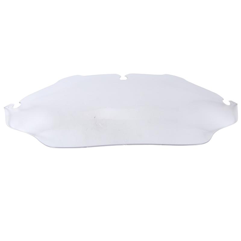 8 Inch Windshield Deflector Wavy Windshield Fairing Motorcycle Accessories Supplies For  Gliding Davidson 94-13 As Shown-A