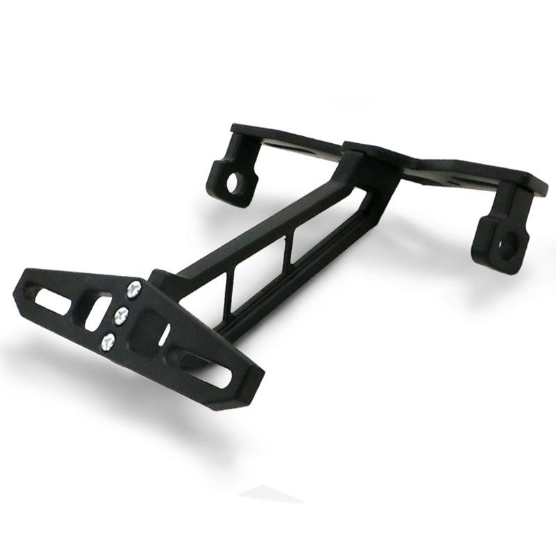 Motorcycle Parts MSX125 Huanglong 300 Blue Bao Long License Plate Holder with Turn Signal Compatibility