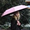 Biggdesign Moods Up Pink Automatic UV Umbrella, Windproof, Quick-Drying, Compact Size For Bags