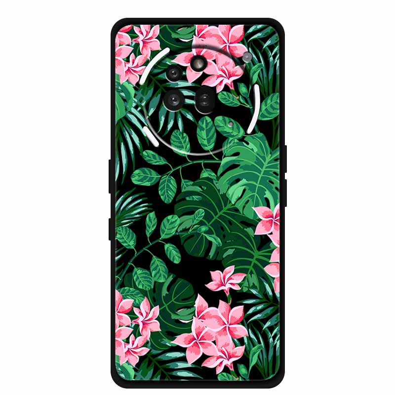 TPU Case For Nothing Phone 3A Pro Case 3 A Pro Funda Soft Black Silicone Back Cover For Nothing Phone3A Pro Cases Coque Cartoon