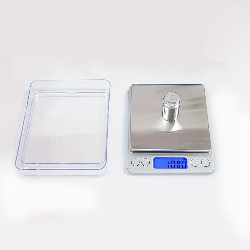 1pcs Precision Jewelry Scale Mini Digital Pocket Kitchen Scale  Use Engineering Plastic Portable Gram Scale Without A Battery