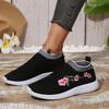 Mode Atmungsaktives Flyknit Neue Schuhe Bequeme Freizeit-Sneaker Plateau Nische Ausländischer Stil Anti-Geruchs-Schuhe