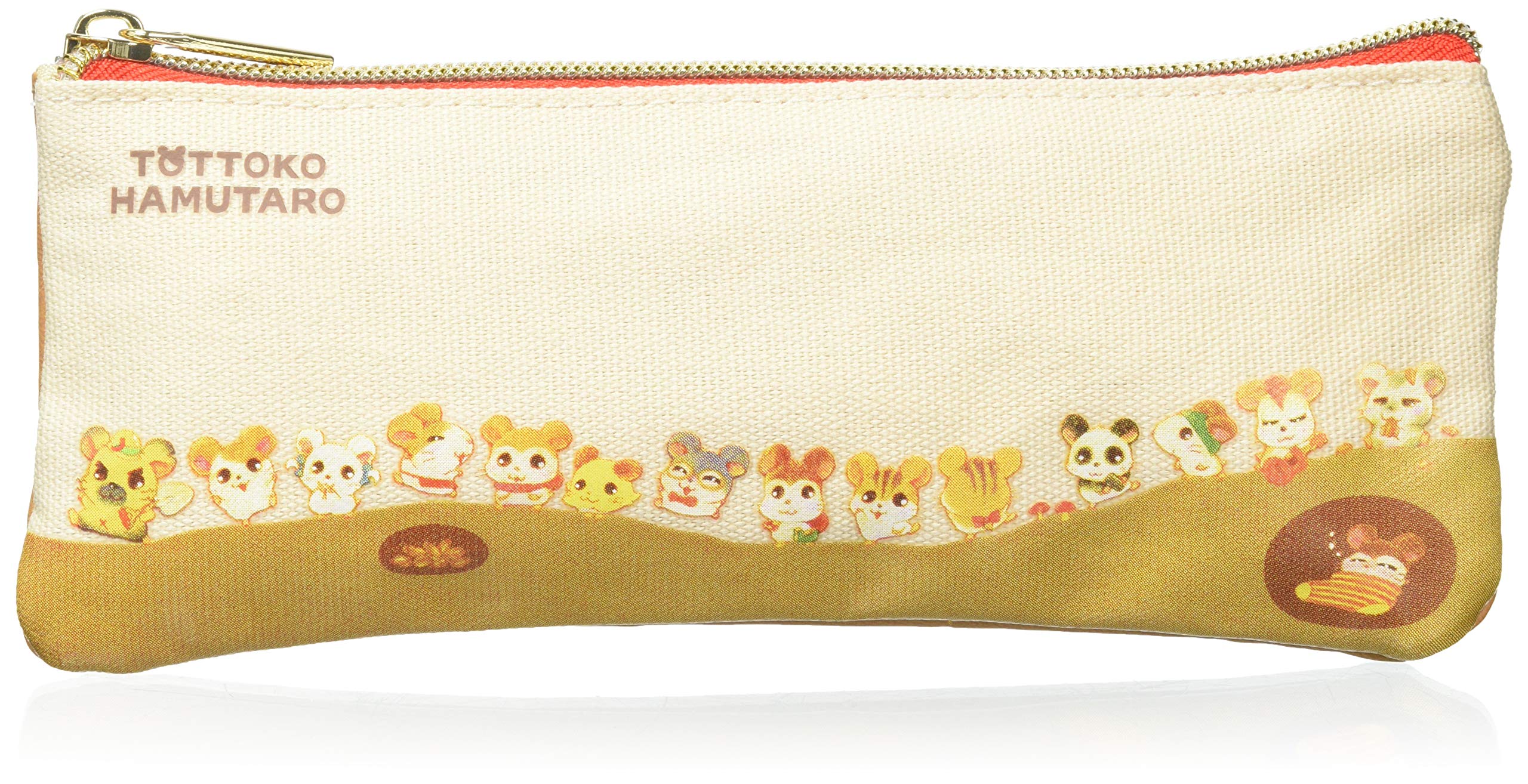 Sanei Boeki Hamtaro Pen Pouch for Digging Outings,