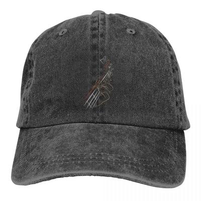 Bass Baseball Cap Men Cowboy Hats Women Visor Protection Snapback Guitar Rock Caps