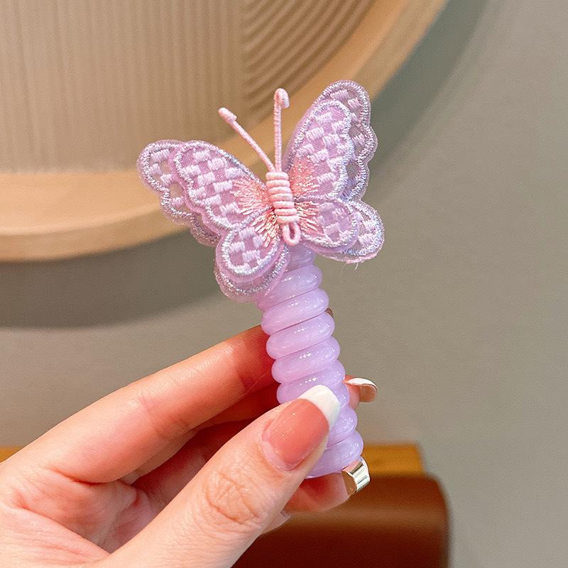 1 Butterfly Spiral Braided Hair Accessory Suitable All Seasons,with Multiple Styles To ChooseFromsweetEyecatchingHairAccessories