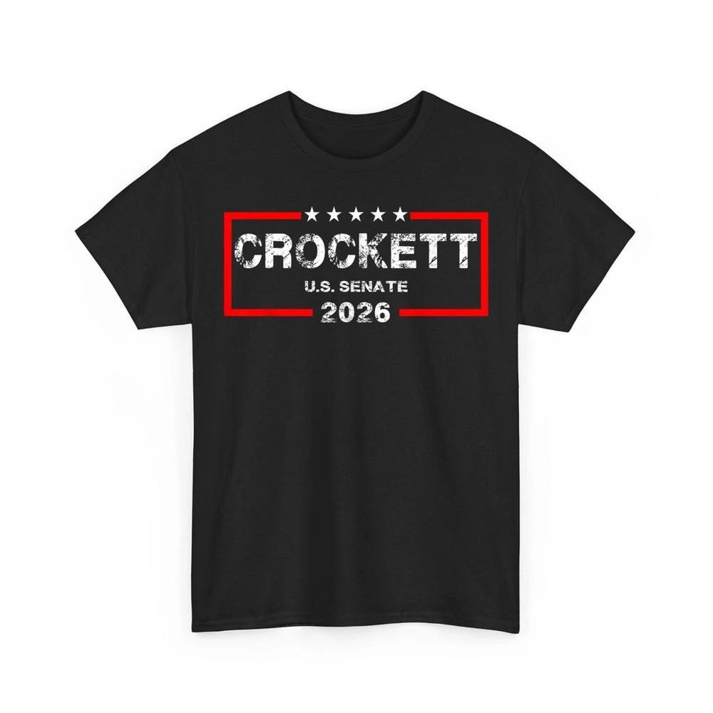 

Jasmine Crockett for Texas 2026 Senate US Senator Men Women Retro Unisex TShirt Unisex T-Shirt L