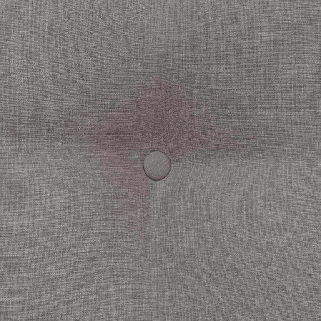 Back Cushion Taupe 45 X 24 X 50 Cm Fabric