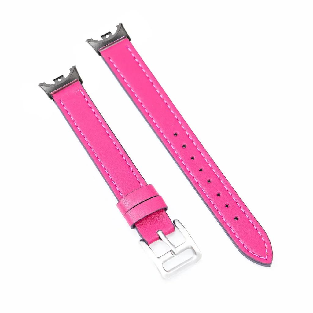 For Mi Band 8 Strap Leather Band For Xiaomi Mi Band9 Wrist Strap Correa Watch Replacement Miband8/9 NFC Sports Bracelet Pulseira