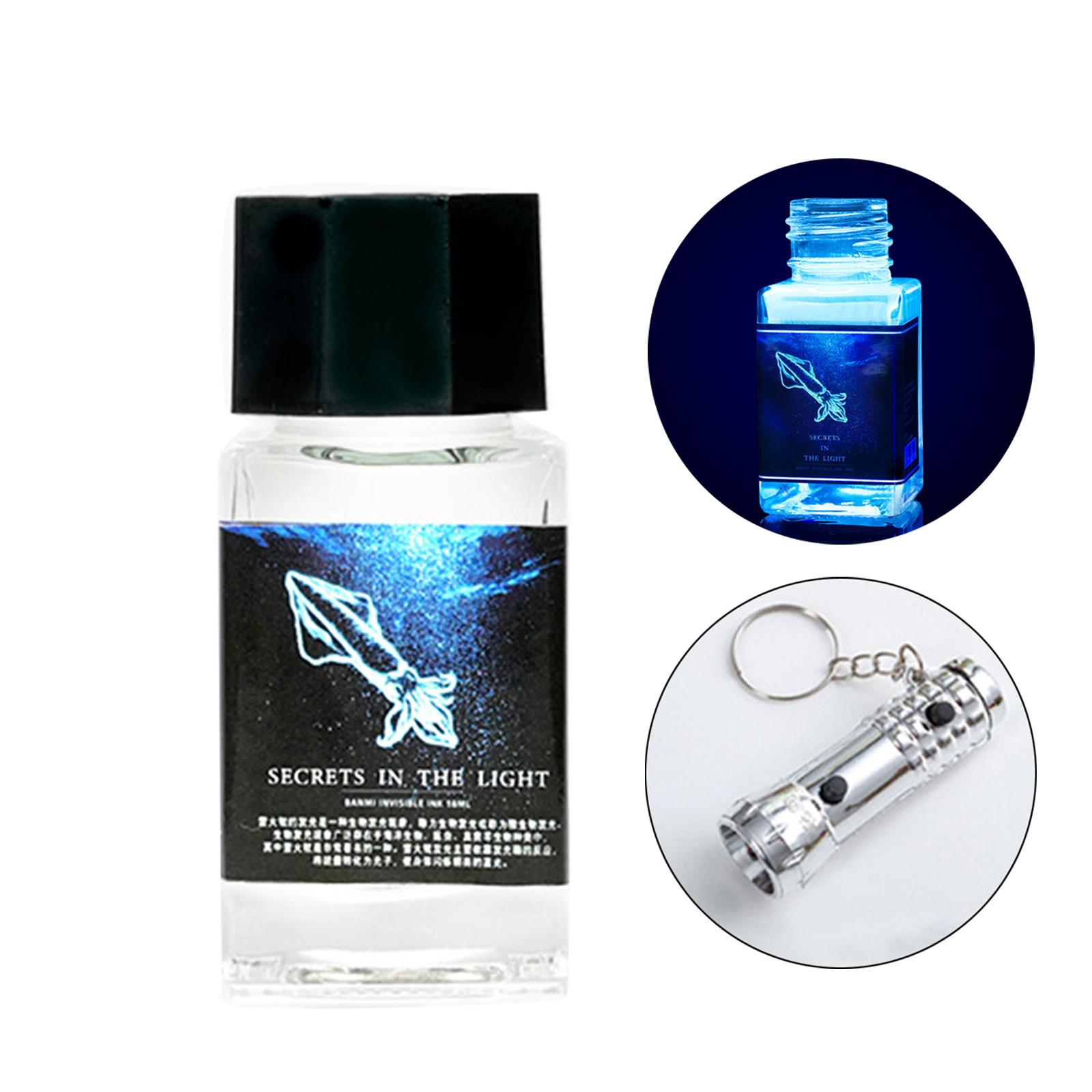 

Невидимые чернила с УФ-светом для погружной ручки Glass Dip 18 мл Цветные каллиграфические чернила для иллюстрации искусства каллиграфии разноцветный