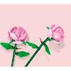 Construction Block Flowers Bouquet Brick Toy Children Girls Mini Art Building Blocks DIY Gift For Valentine Compatible With