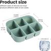 Ice Cube Tray,Stackable Large Silicone Ice Cube Freezer Molds & Easy Release Square Ice Cube Maker,BPA Free for Cocktail,Whiskey