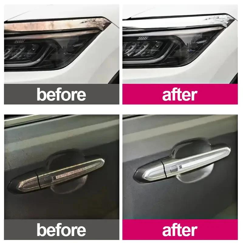 FARIENNE Pasta do Polerowania Chromu i Metalu - Krem do Odnawiania Platerowania Samochodowego dla Błyszczących Kół, Zderzaków i Więcej