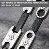 8-in-1 Multi-Size Plum Wrench Dual End Open Adjustable Wrench  Automotive Repair