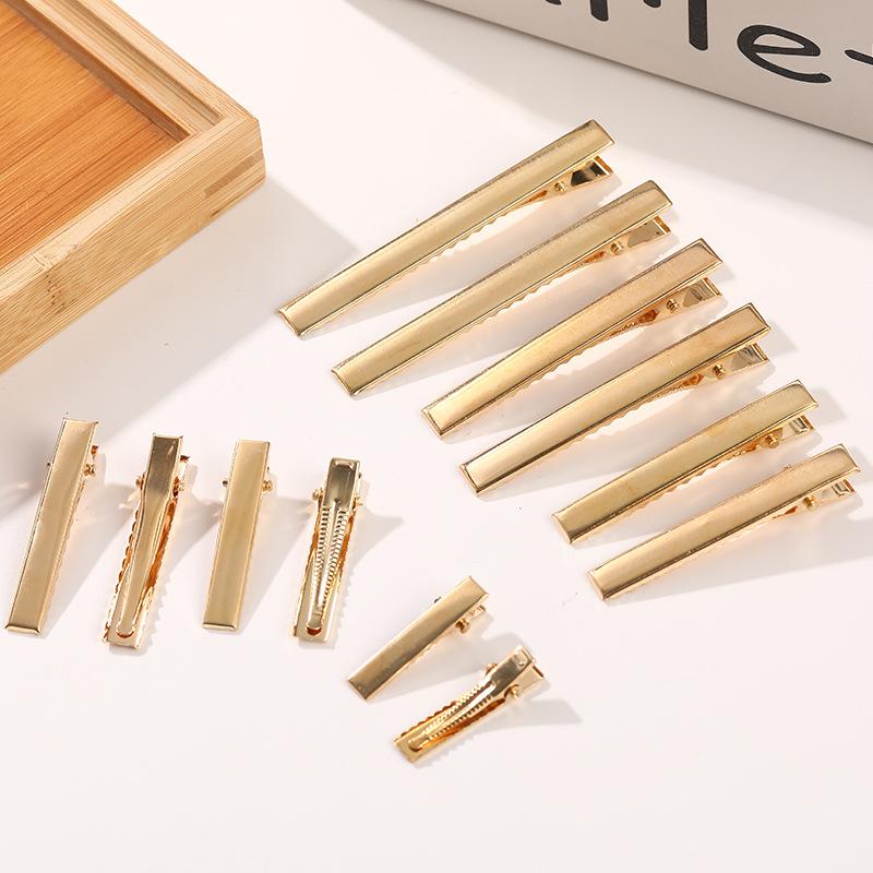 Quadratische Entenschnabelklemme Untere Klemme Gerade Klemme Haarspange Seitenklemme Entenschnabelklemme Haarschmuck Material