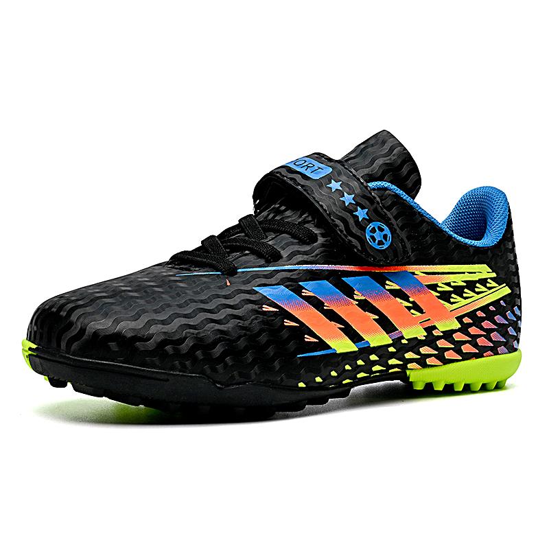 Модные высококачественные детские футбольные бутсы для мальчиков FG TF — фото 12