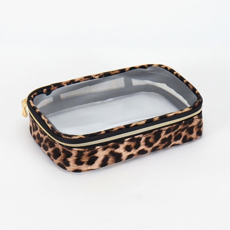 Portable Cosmetic Organizer Bag with Spacious Interior for Makeup Brushes for Beauty Enthusiasts and Frequent Traveler