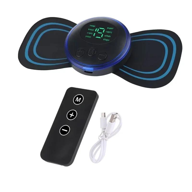 Neck Rechargeable Massager Electric Neck Massage Cervical Vertebra Massage Patch for Muscle Pain Relief,Support Dropshipping