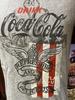 Drink Coca-Cola Refreshing and Delicious Atlanta New Juniors Gray Medium T-shirt